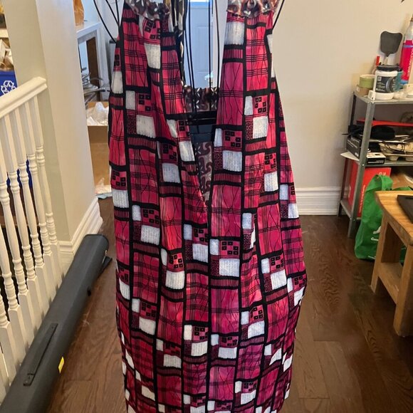 Marni Halter Mixed Prints Dress - Picture 7 of 9